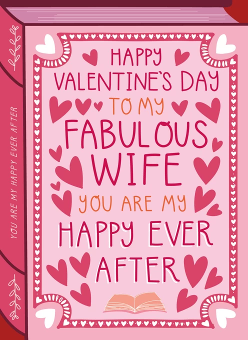 Happy Valentine's Day to My Fabulous Wife