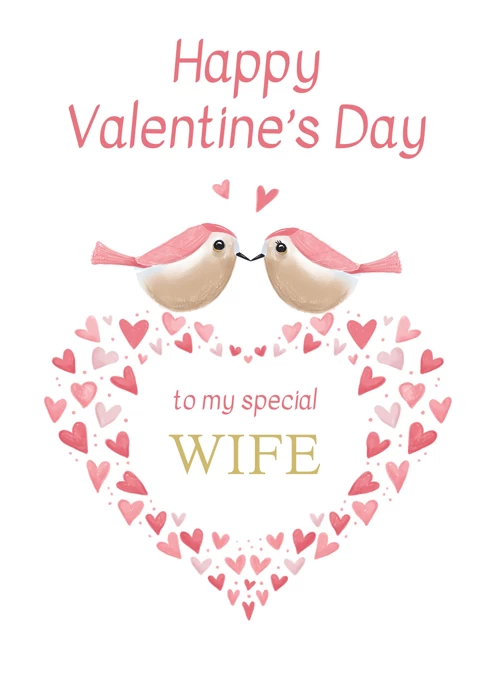 Happy Valentine's Day - To My Special Wife