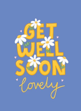 Get Well Soon Lovely