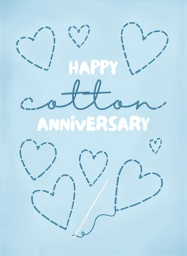 Happy Cotton Anniversary