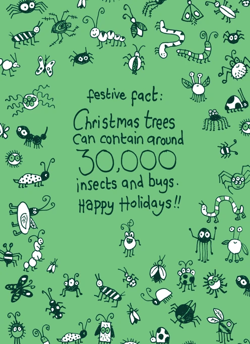 Festive Fact: 30,000 Insects