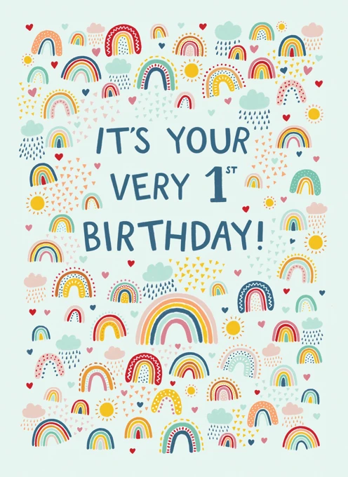 It's Your Very 1st Birthday!