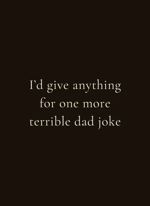 One More Terrible Dad Joke