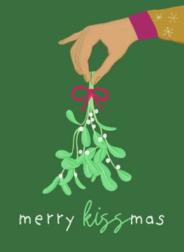 Merry Kissmas (Green)
