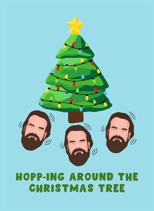 Hopp-ing Around the Christmas Tree