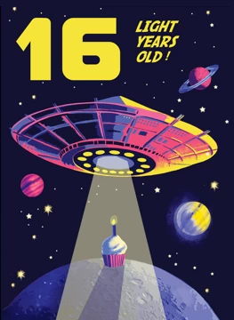 16th Birthday Space Sci Fi