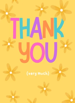 Thank You Very Much