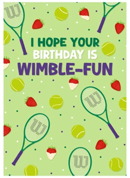 Wimble-Fun Birthday