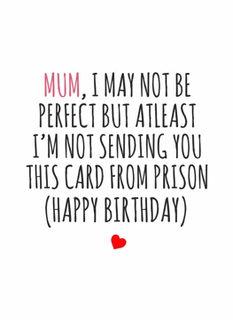 I'm Not Sending This From Prison