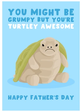 Turtley Awesome Father's Day