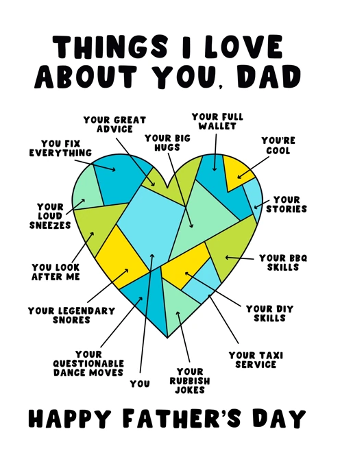 Things I Love About You, Dad
