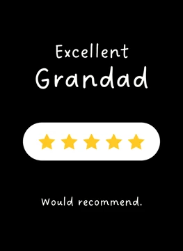 Excellent Grandad - Five Star