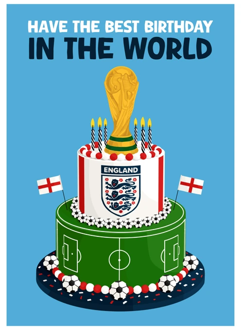 Have the Best Birthday in the World Cake