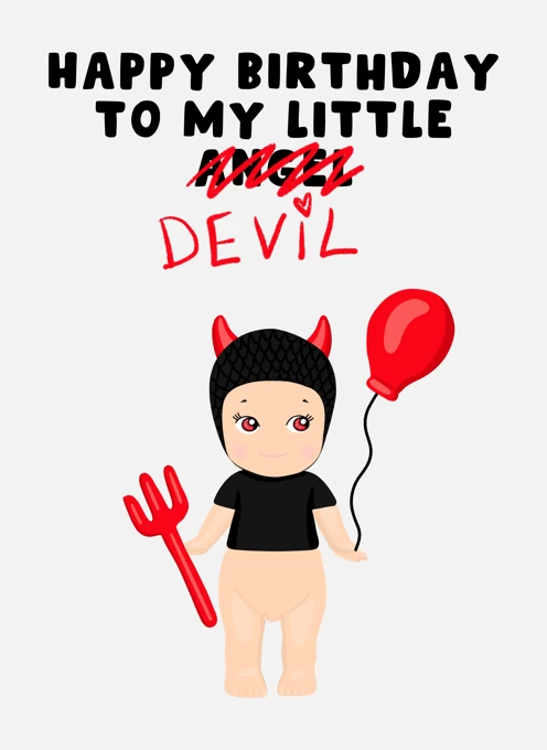 Happy Birthday to My Little Devil