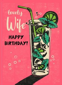 Lovely Wife Happy Birthday