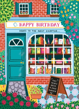 Bookshop Birthday - Here's To The Next Chapter