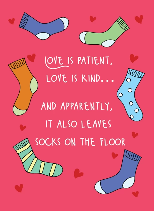 Love Leaves Socks on the Floor