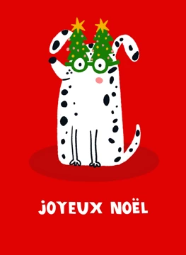 Joyeux Noel Dog