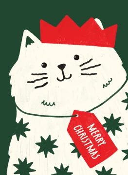 Merry Christmas Cat