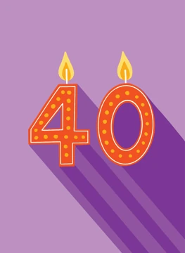 40th Candles
