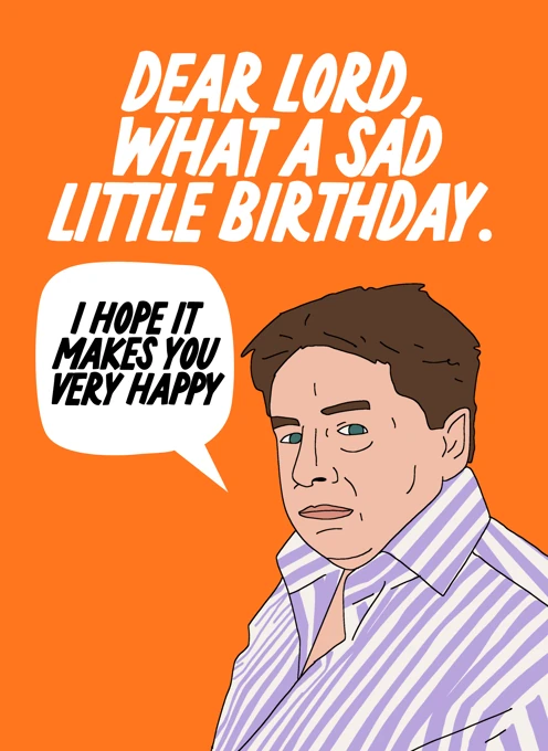 Dear Lord, What a Sad Little Birthday