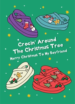 Croc Themed Boyfriend Christmas