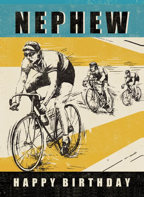 Nephew - Happy Birthday Cycling
