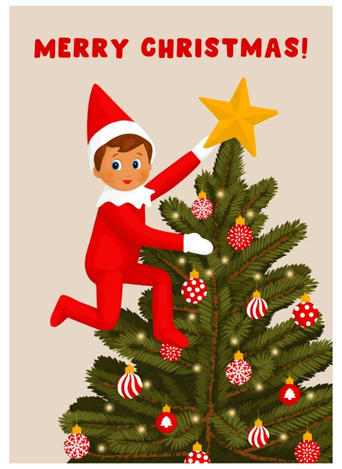 Christmas Tree Elf