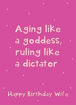 Aging Like A Goddess