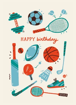 Happy Birthday Sports