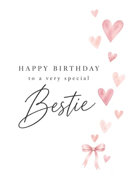 Happy Birthday to a Very Special Bestie