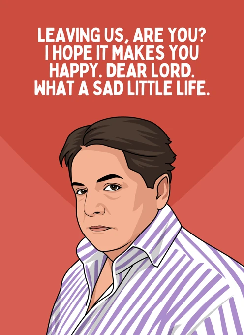 Leaving Us, Are You? - Peter Marsh Meme