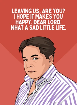 Leaving Us, Are You? - Peter Marsh Meme