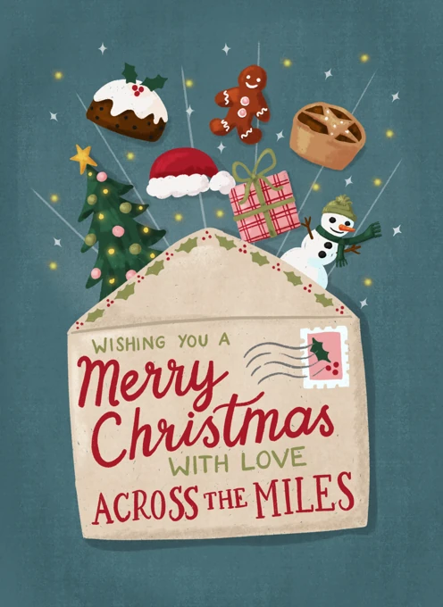 Merry Christmas Across the Miles