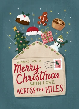 Merry Christmas Across the Miles