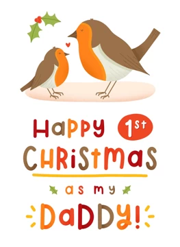 Happy 1st Christmas As My Daddy