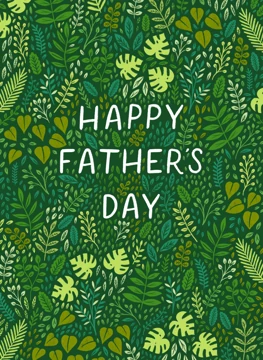 Leafy Happy Father's Day Card