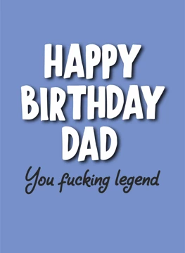 You Fucking Legend