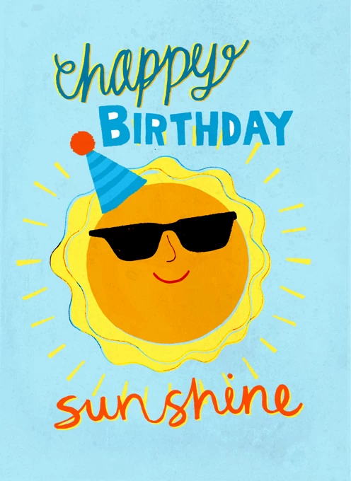 Happy Birthday Sunshine