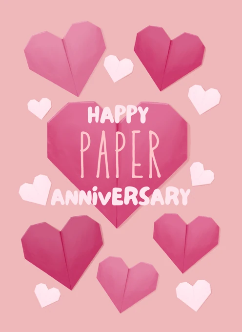 Happy Paper Anniversary