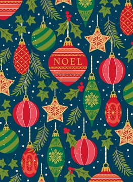 NOEL Baubles / Christmas Ornaments