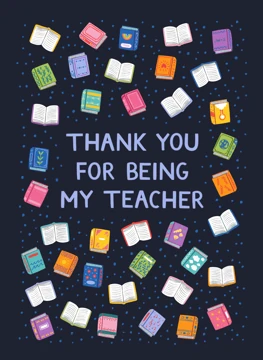 Thank You For Being My Teacher