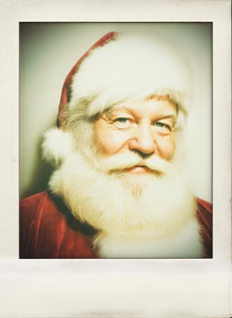 Classic Santa Polariod