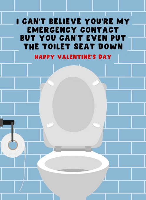 Emergency Contact - Happy Valentine's Day