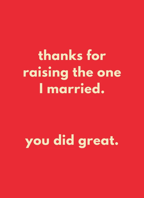 Raising the One I Married