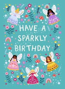 Have a Sparkly Birthday - Fairies