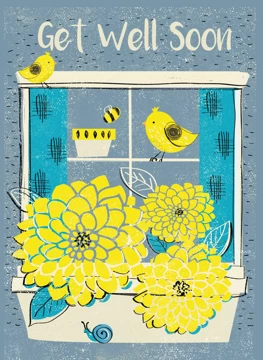 Get Well Flowers Windowbox