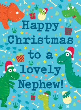 Nephew Dinosaur Christmas