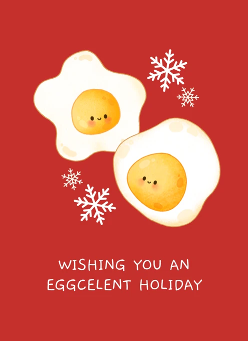 Wishing You An Eggcellent Holiday