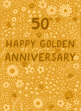 Happy 50th Golden Wedding Anniversary